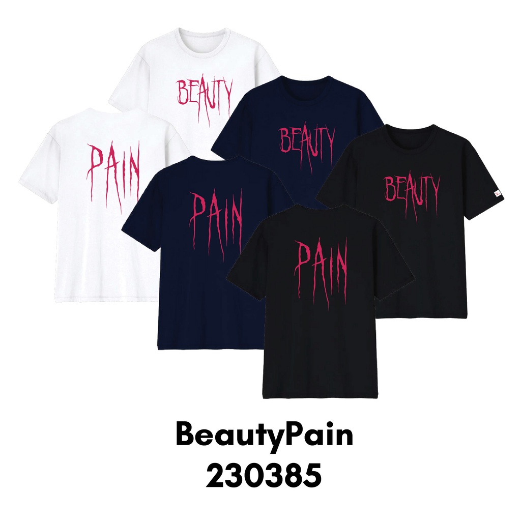 Kaos Wanita Dewasa Essential Ease Series Beauty Pain Bahan Katun Combed 30s Premium