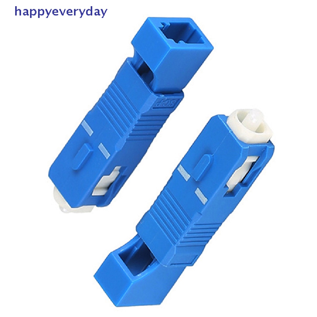 [happy] Sc Male to LC Female Single Mode Konverter Adaptor Optik Hybrid Fiber Optik [ID]
