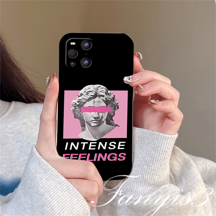 Realme C35 C33 C30s C31 9i C25Y C21Y C25 C25s C21 C20 C15 C12 C11 8Pro 8i C3 5 5i 5s 6i Narzo 50A Prime 50i Figure Statue Phone Case Silicon Soft Cover Pelindung