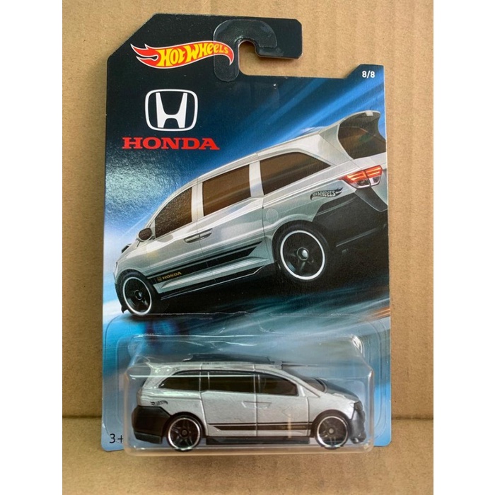 Hotwheels Honda 70th Anniversary Series Honda Odyssey Silver