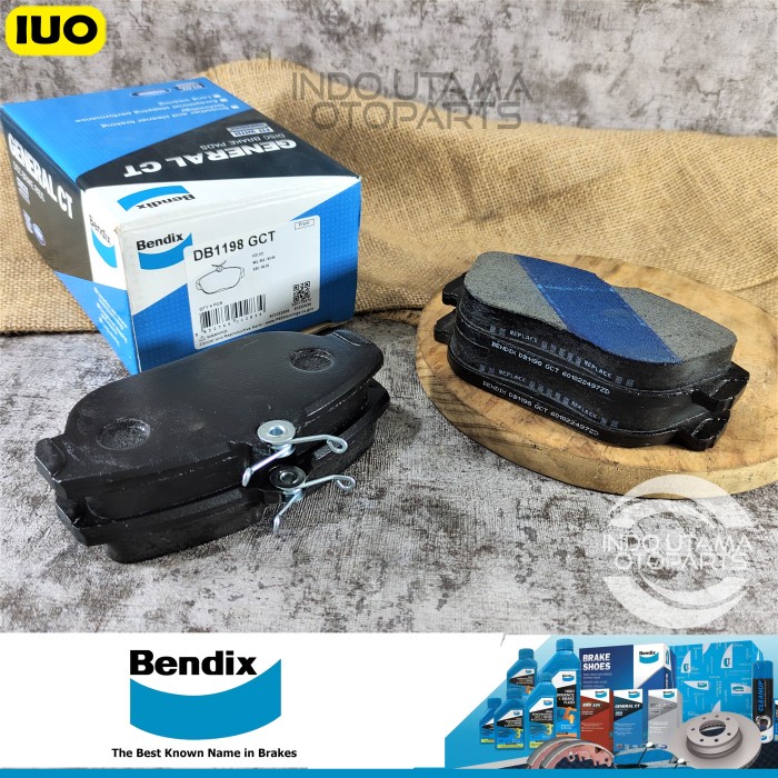 Kampas Rem Volvo 960 S90 940 740 760 BENDIX Brake Pad DB 1198 GCT