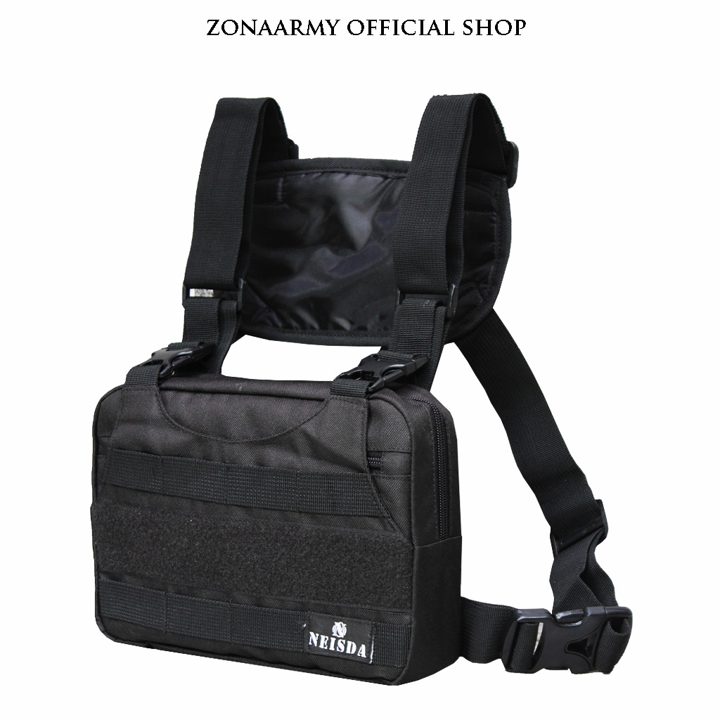 Neisda - Chestbag Tas Dada Series Elgon Black