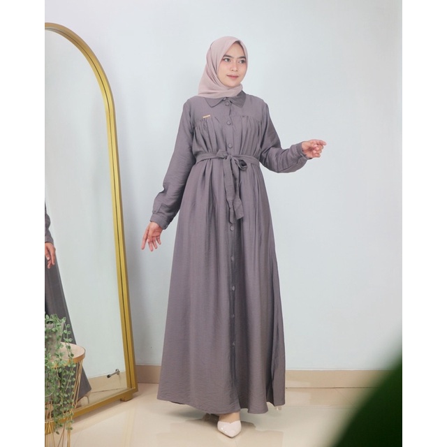 FiLia Dress -  Gamis Tile - Gamis Brukat - Gamis Seruti - FH - Dress Pesta - Gamis Pesta - Gamis Tan
