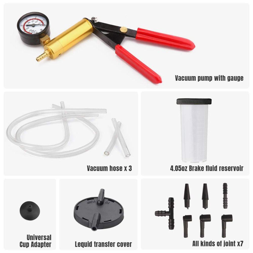 POPULAR Brake Bleed Kit Sepeda Mobil Motor Pompa Vakum