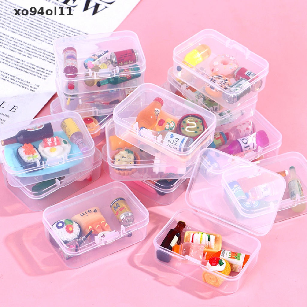 Xo 5Pcs1: 12rumah Boneka Botol Minum Mini Makanan Dessert Plate Pretend Play Mainan Dapur OL