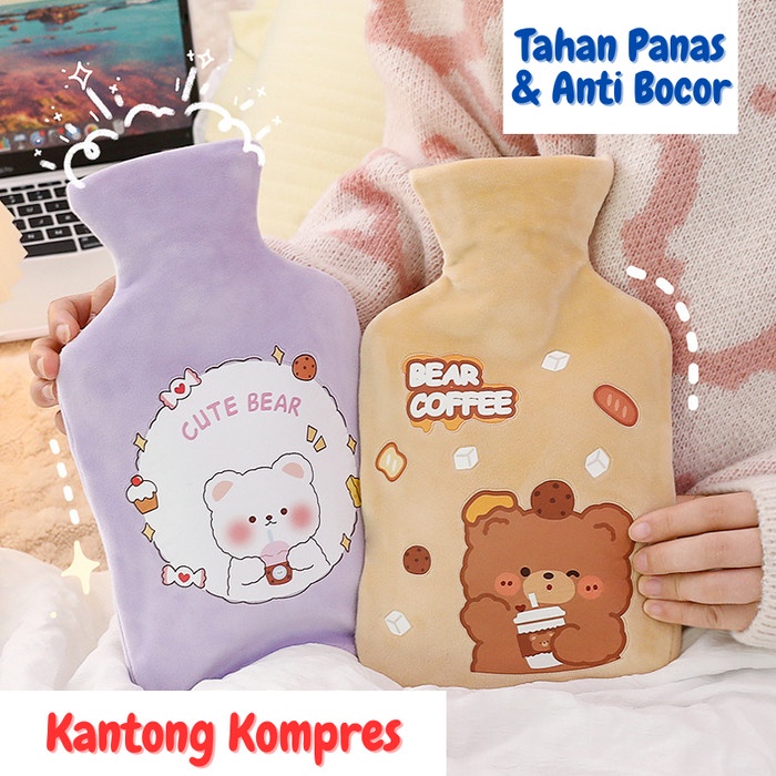 Kantong Kompres Air Panas Dingin Hot Water Bag Penghangat Perut