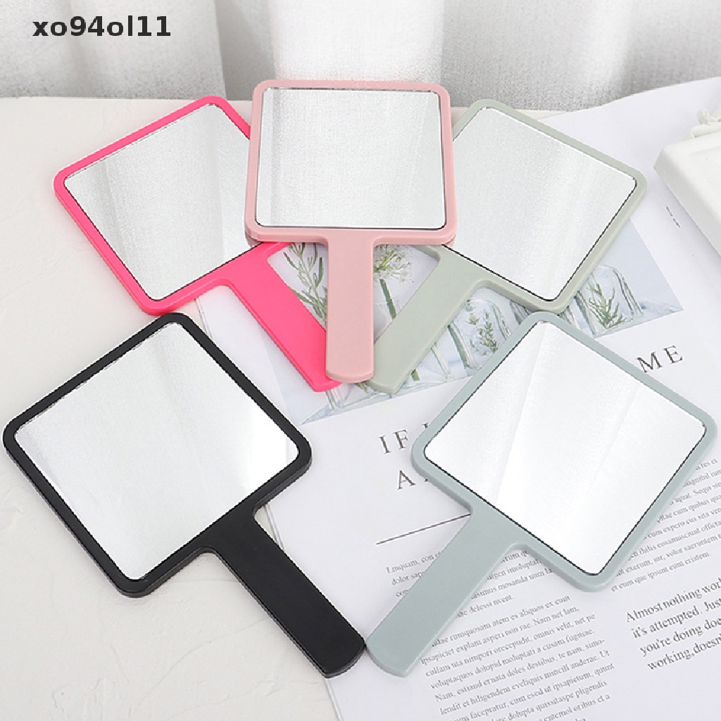 Xo Handle Mirror Kaca Rias Persegi Kaca Rias Genggam Hand Mirror Makeup OL