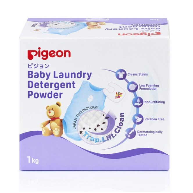 Pigeon Baby Laundry Detergent Powder 1kg (Deterjen Bubuk)