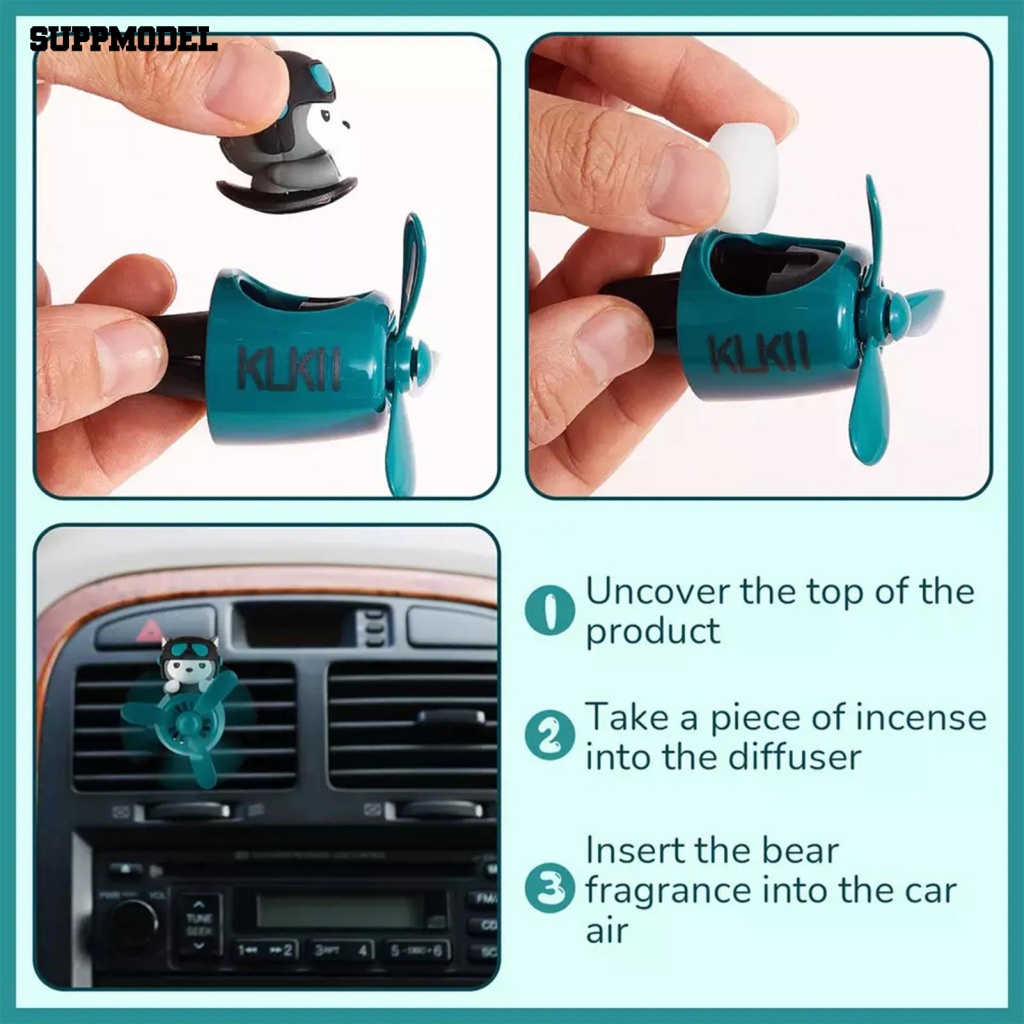 Suppmodel Klip Ventilasi Pengharum Mobil Untuk Aksesoris Mobil Mobil Ornamen Aromaterapi Penggunaan Tahan Lama