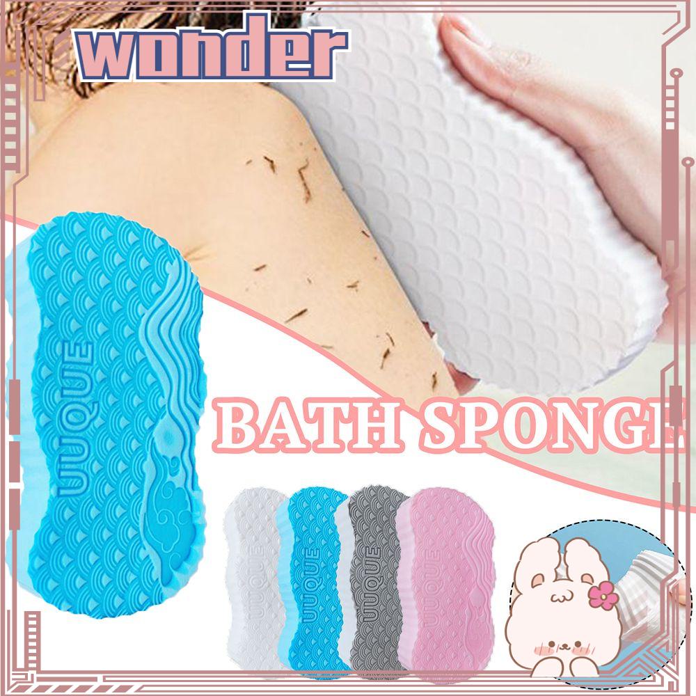 Wonder Exfoliating Spons Mandi Perawatan Kulit Super Lembut Perlengkapan Kamar Mandi Shower Brushes