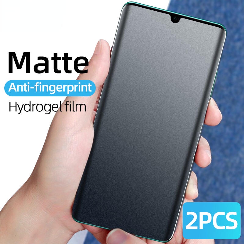 2pcs Anti Sidik Jari Untuk Huawei P50 P40 P30 P20 Mate50 40 30 20 Pro Y9 Y9S Prime Y7P Y7A Y7 Pro Y6P Film Hidrogel Matte Untuk Nova 10 8 8i 7i 4 4e 3 3i 9 7 SE Y90 Y70 Plus