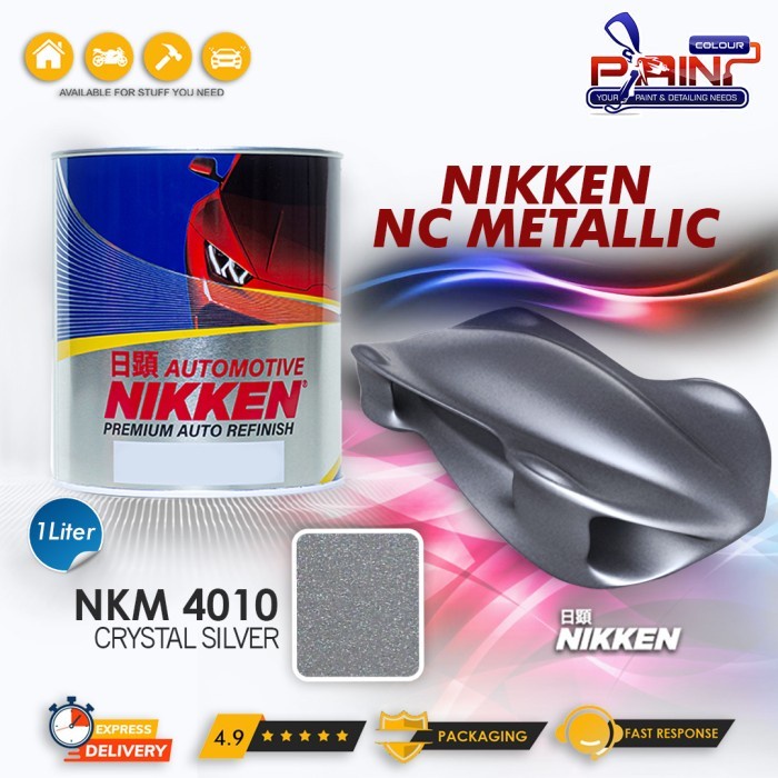 Cat Duco NIKKEN NC Metallic Colour CRYSTAL SILVER 4010 / Cat Mobil NC