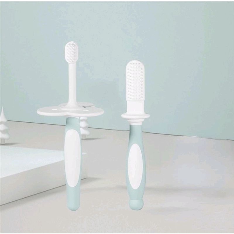 BBET BABY TOOTHBRUSH 2IN1/ SIKAT DAN PEMBERSIH LIDAH