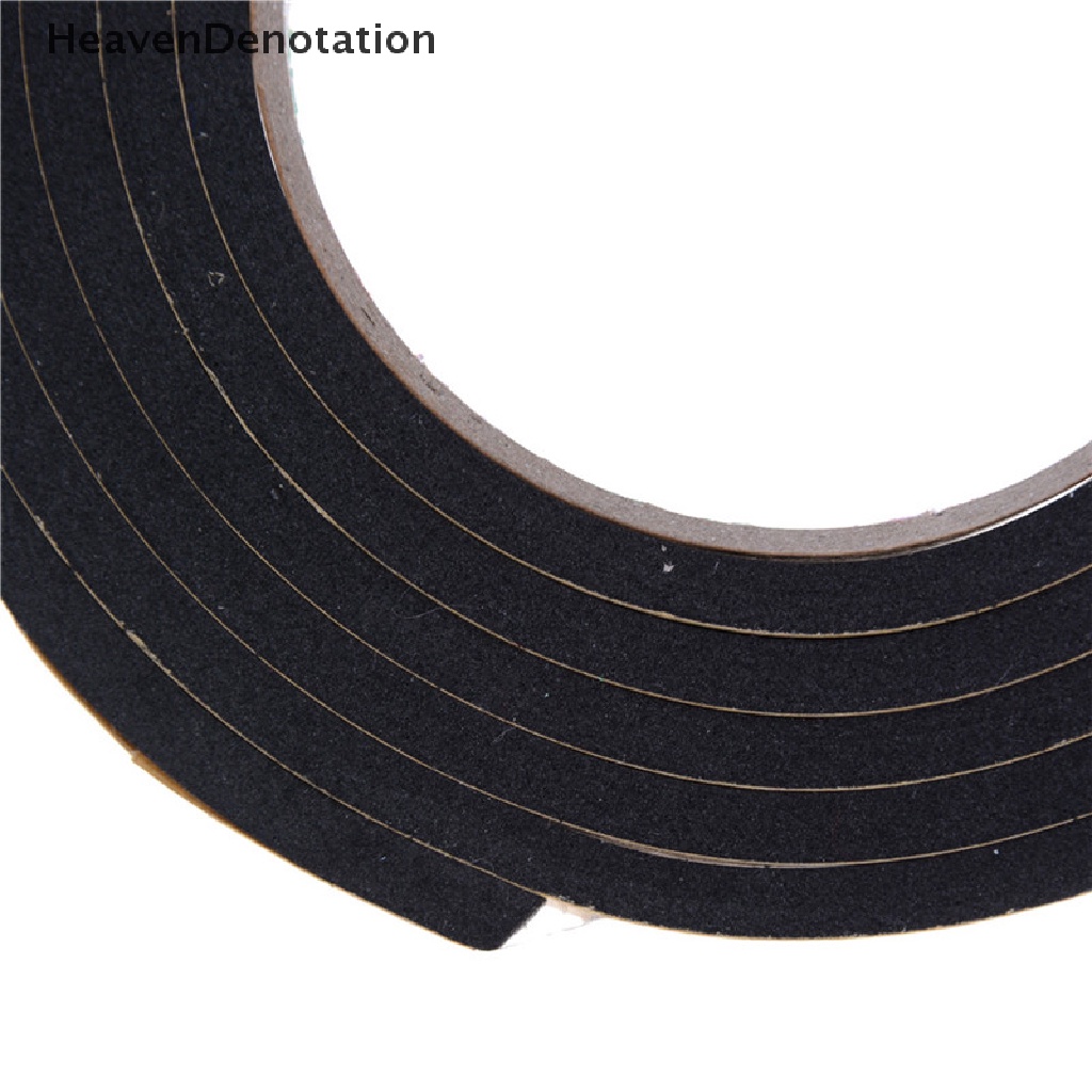 [HeavenDenotation] 2m Hitam Satu Sisi Self Adhesive Foam Tape Sticker Lebar 20mm x Tebal 5mm HDV