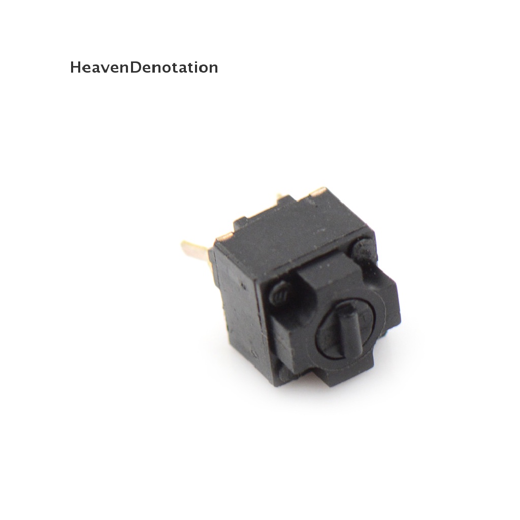 [HeavenDenotation] 10pcs Original Mouse Square Micro Switch EVQP0E07K Microsoft Bintik Hitam HDV