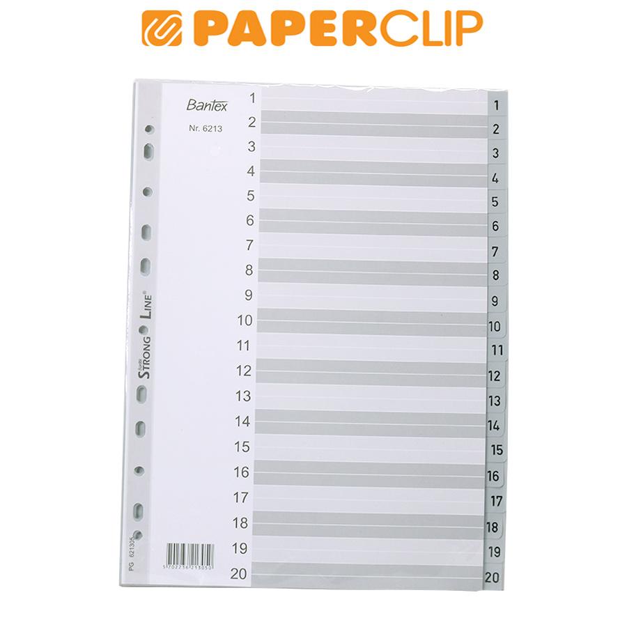 

INDEX / PEMBATAS FILE BANTEX 6213 A4 1-20