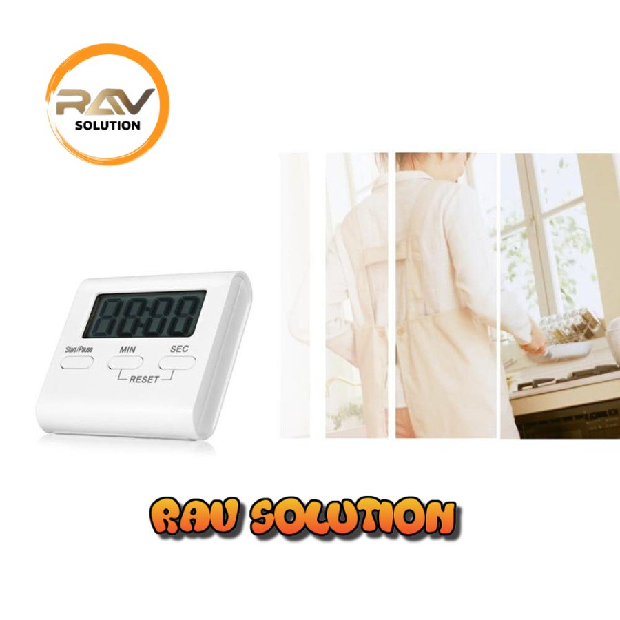 Timer Masak Dapur Countdown Digital Alarm Clock - SET A RAV SOLUTION