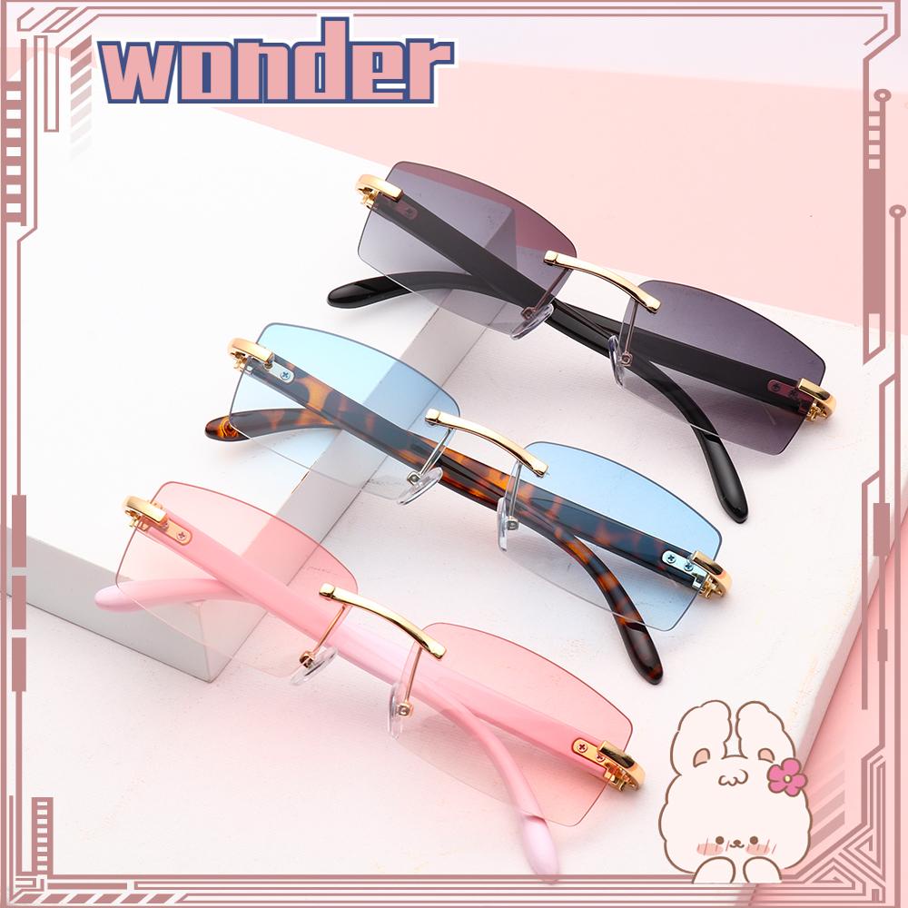 Kacamata WONDER Punk Pria Wanita UV400 Eyewear Fashion Shades