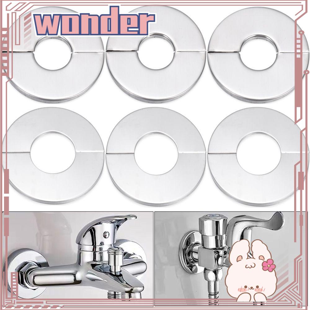 Wonder Faucet Decorative Cover New Flange Cover Aksesoris Keran Stainless Steel Chrome