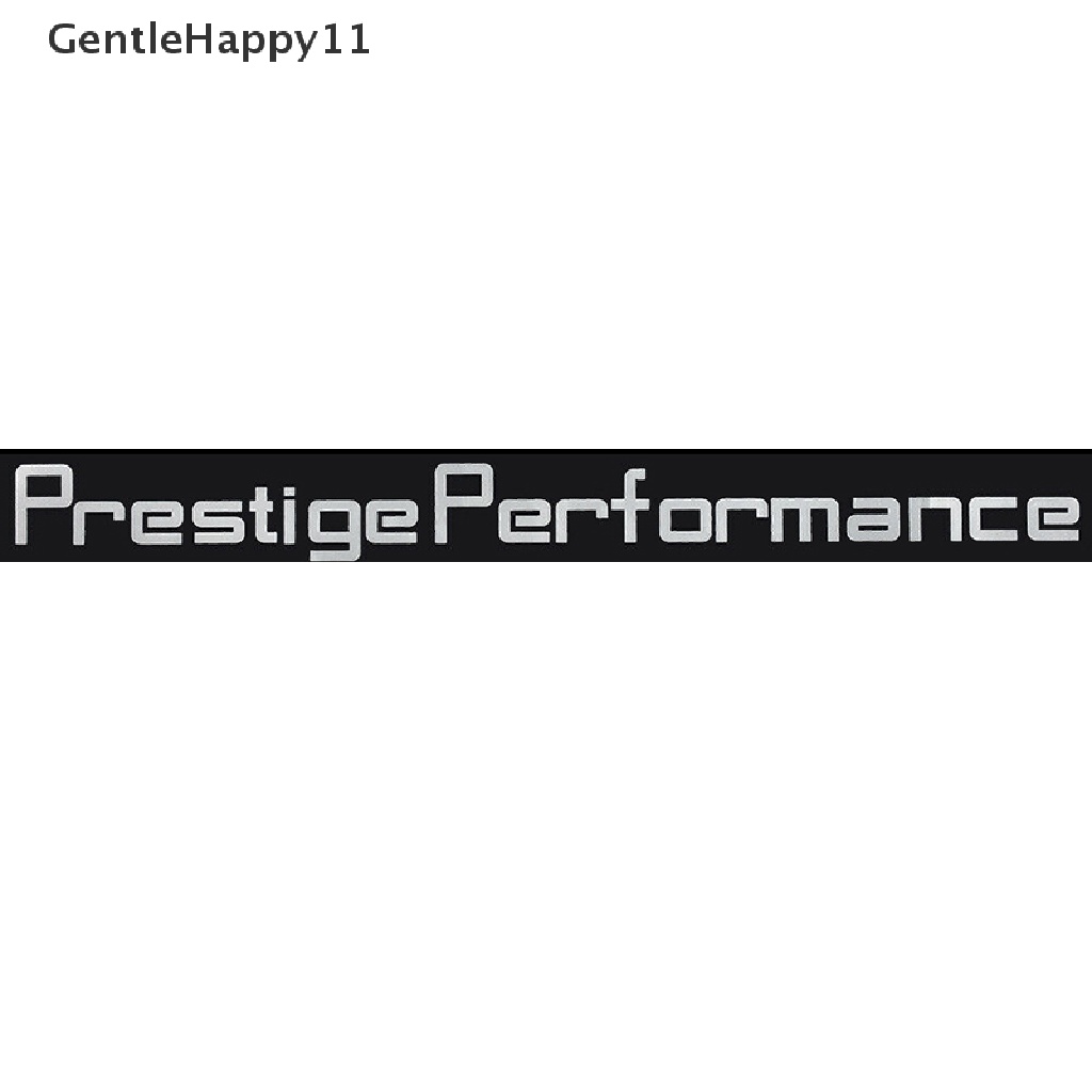 Gentlehappy Prestige Performance Graphic Front Windshield Decal Vinyl Stiker Mobil Sport id