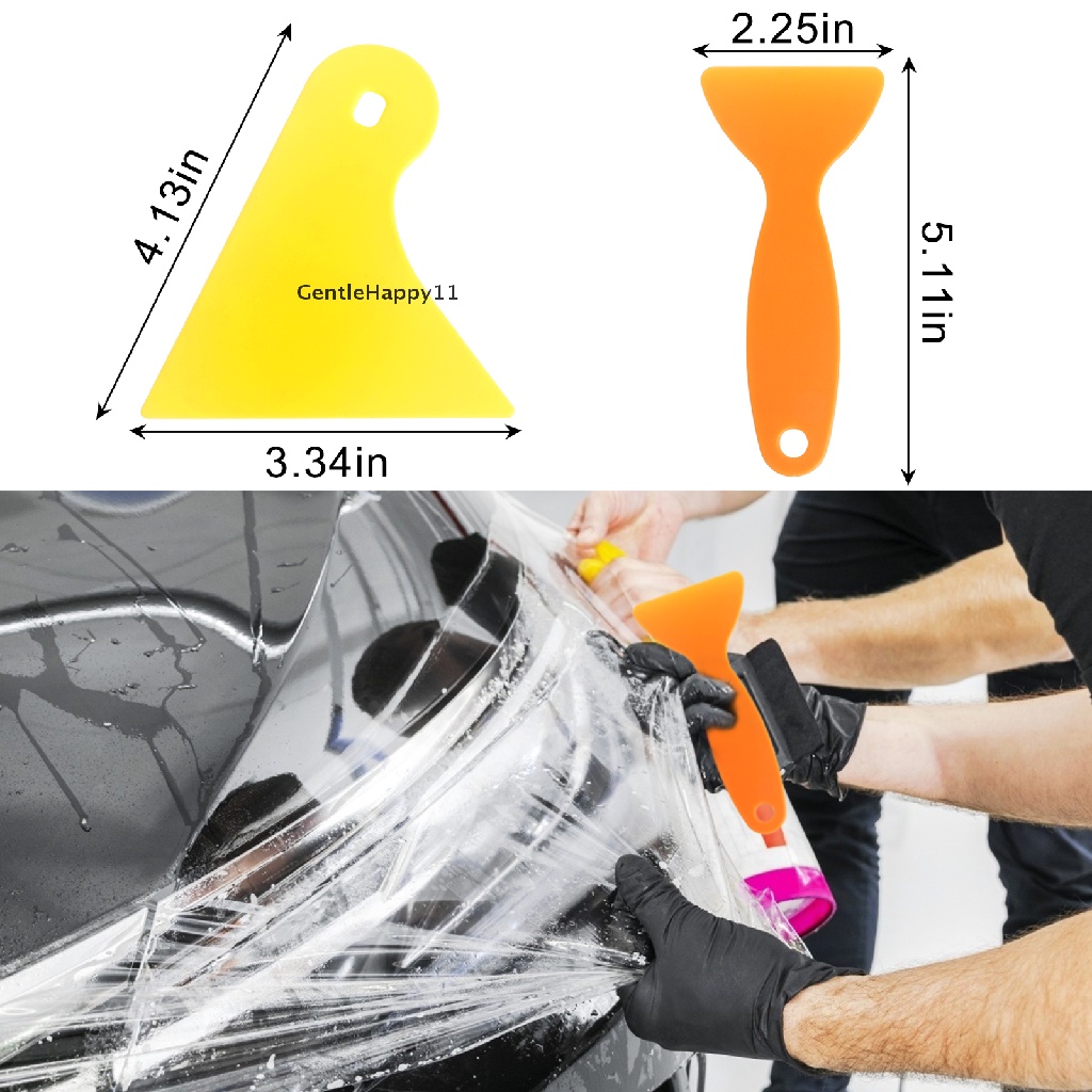 Gentlehappy 2PCS Car Vinyl Wrap Tool Kit id
