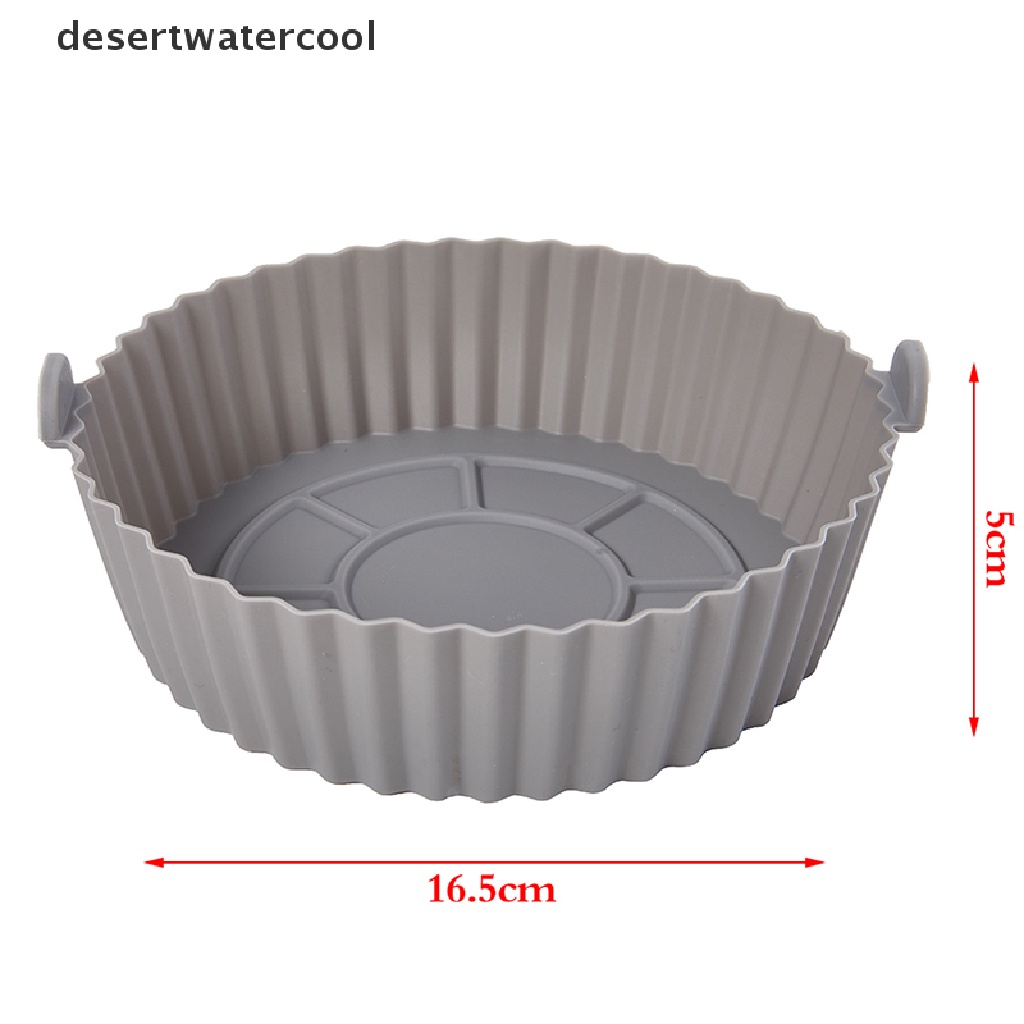 Deid 16.5 cm Air Fryer Silicone Pot Air Fryer Basket Liner Anti Lengket Oven Baking Tray Martijn