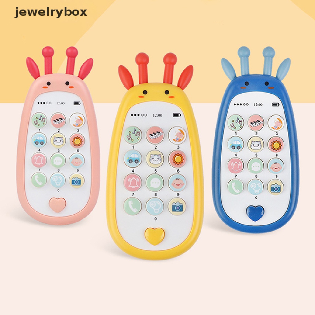 [jewelrybox] Telepon Bayi Mainan Telepon Musik Suara Mesin Untuk Anak-Anak Bayi Awal Butik