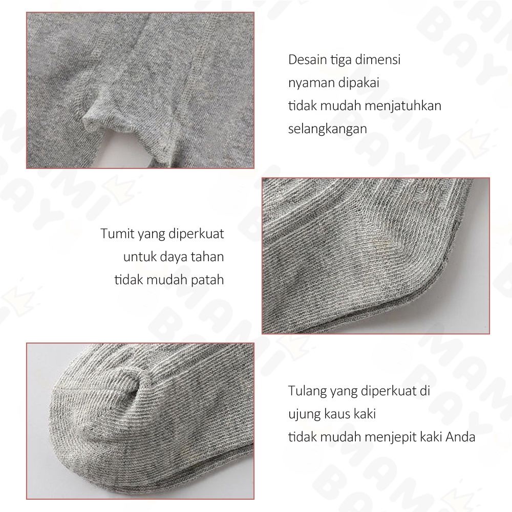 OKEYI Legging bayi lembut celana bayi panjang untuk 1 tahun