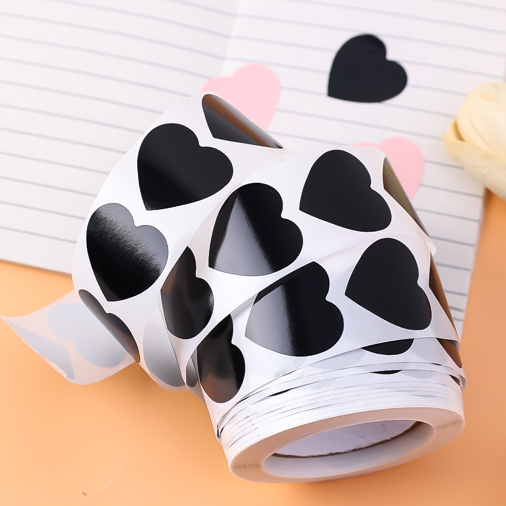 Self adhesive Love Shaped Gift Box Stiker Hias/PVC Self-adhesive Lucu Pink Gadis Notebook Stiker Aksesoris