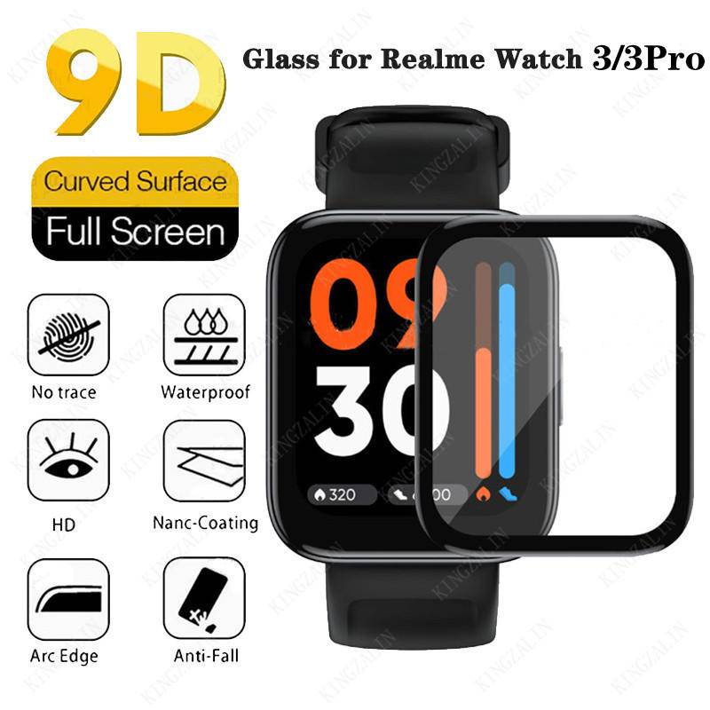 Untuk Realme Watch Band 2t1 3 Pro Smart Watch Full Cover Pelindung Layar Film Pelindung Untuk Realme Square Cicular