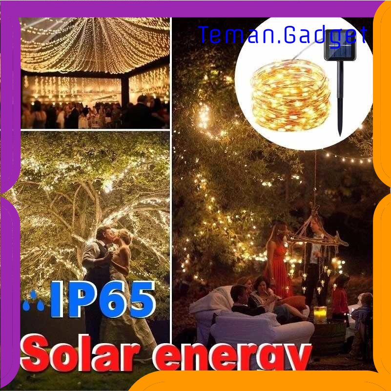 TG - LMP OKAL Lampu Hias Tumblr String Lights Solar Power 300 LED 32 Meter - OKLED12