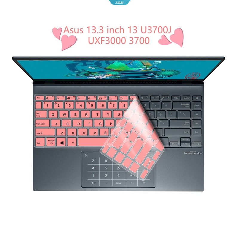 Pelindung Keyboard Laptop Silikon Anti Air Dan Debu Untuk Keyboard Asus 13.3 Inch Zenbook Flip13 U3700J UXF3000 3700j [ZK]