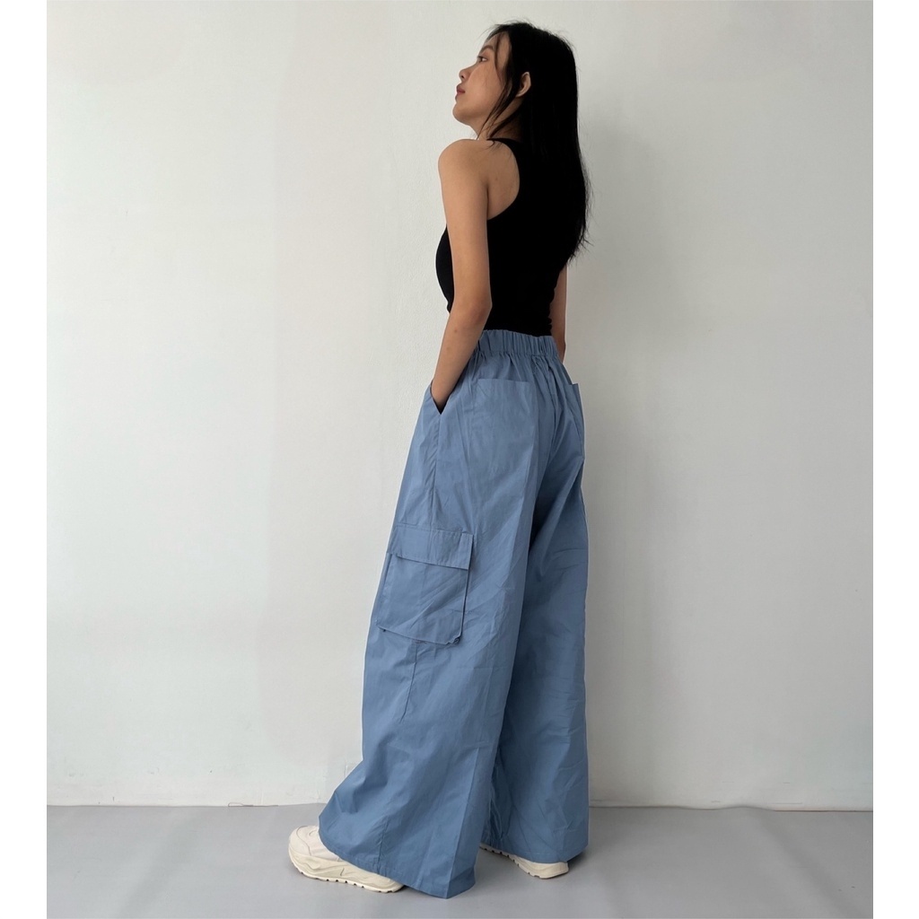 BEFAST - ZRX OOTD WANITA CELANA ANES / JARELL PANTS TWISTCONE / Celana Cargo Wanita Terbaru / Fashion kekinian Remaja ABG Trendy / Outfit Ala Style Korean Wanita / Celana Panjang Kulot Terlaris / Pakaian Casual Wanita Remaja