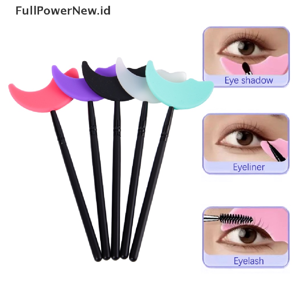 Power Mata Pemula Makeup Eyeliner Stensil Model Guide Card Alat Bantu Template Eye Shadow ID