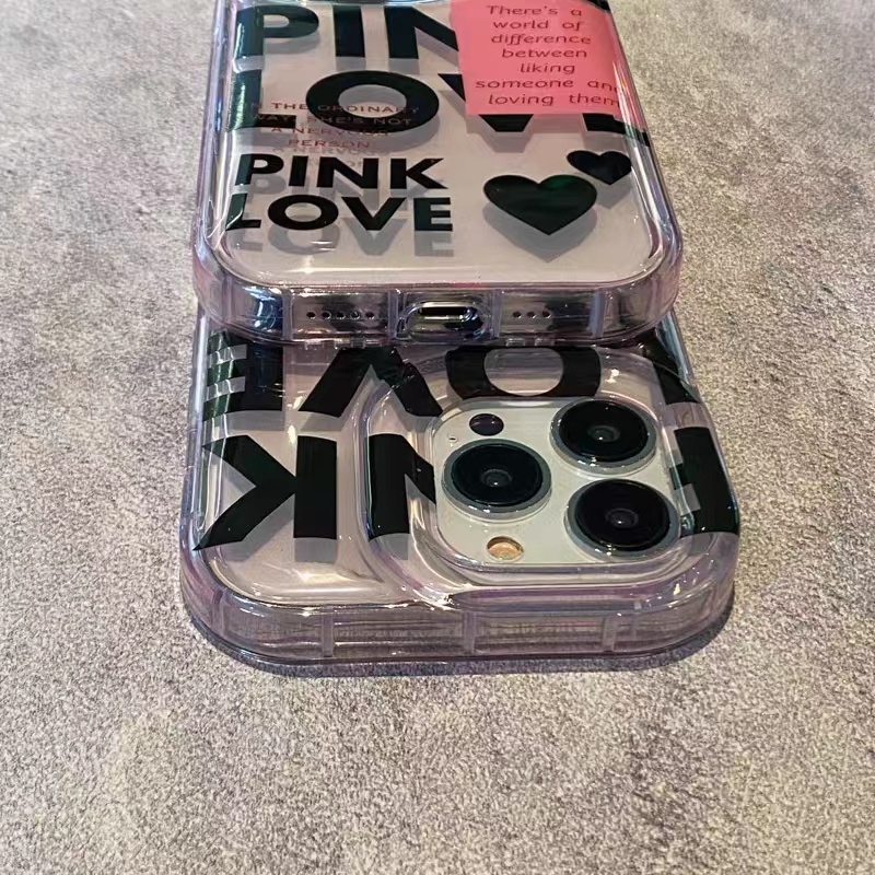 IPHONE Cocok Untuk Iphone11 14 14pro 14plus 13 13mini 13pro 13prm iPhone12 7Plus 8Plus Xr XS 13 12mini Pro Max Empat Sudut Casing Ponsel Transparan Tahan Guncangan