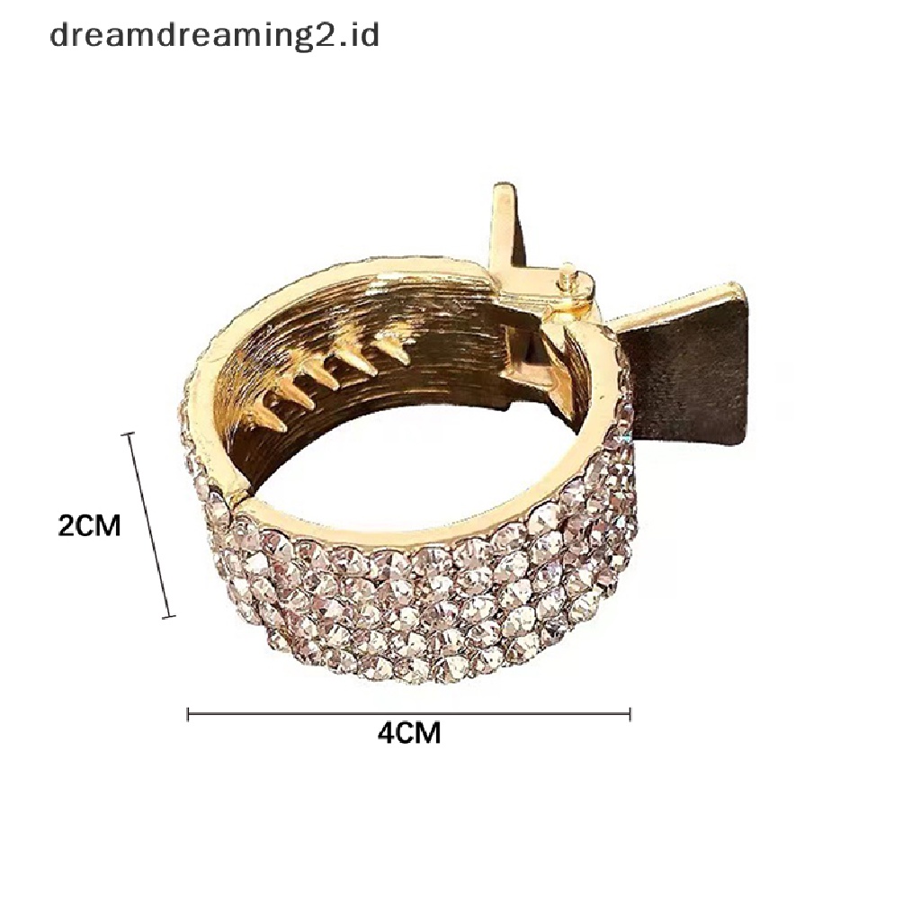 (dream) High Ponytail Grab Clip High Ponytail Hair Clip Fixed Artifact Hairpin Aksesoris Rambut Metal Grab Clip High Ponytail Artifact Untuk Wanita &amp; Anak Perempuan Gaya Rambut//