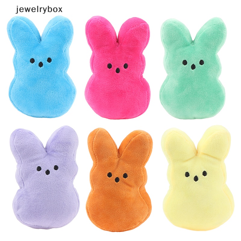 [jewelrybox] Rabbit Plush Stuffed Doll Peeps Bunny Tahun Kelinci2023Boneka Decor Mainan Butik