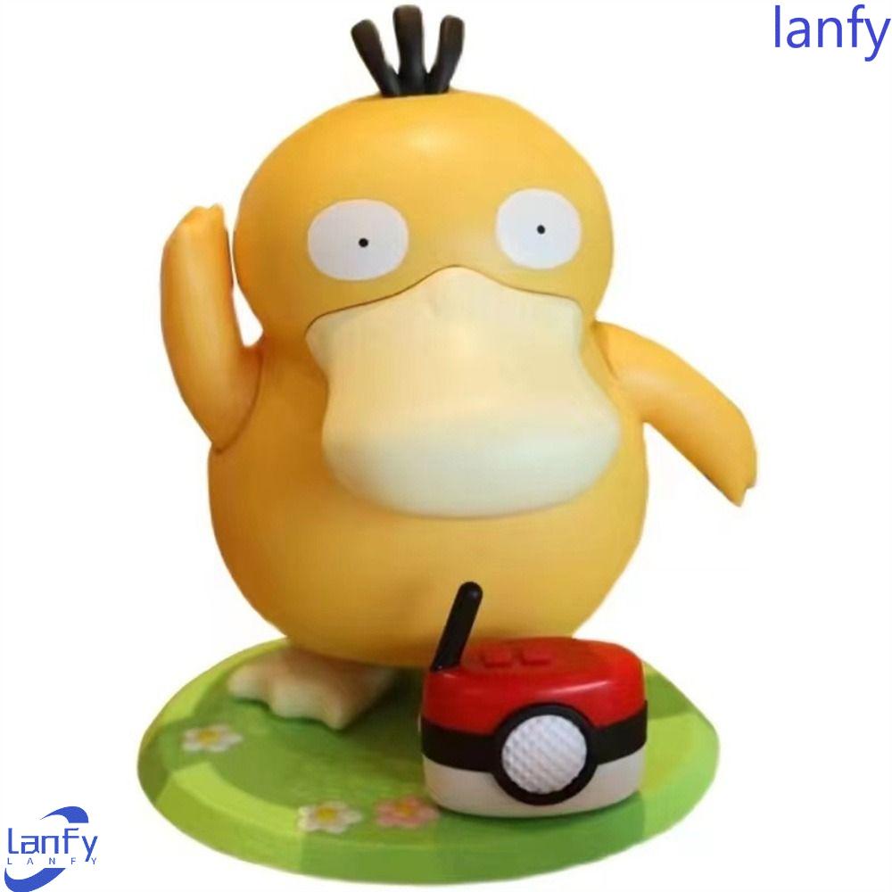 Lanfy Psyduck Music Box Mainan Anak Lucu Mainan Anak Anime Sounding Toy Duck Dancing Toy