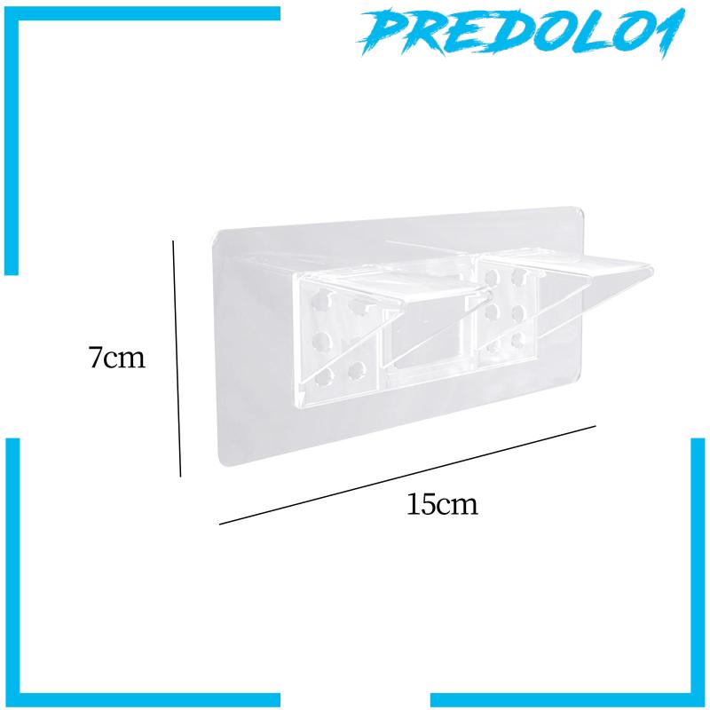[Predolo1] Shelf Support Adhesive Pegs Perekat Pasak Penyangga Rak Untuk Lapisan Papan Berdinding