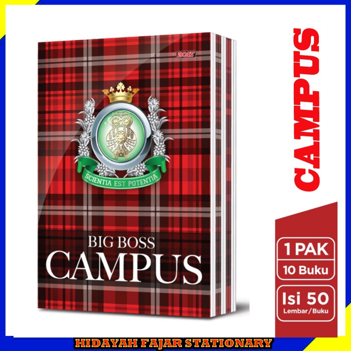 

buku tulis campus - buku tulis 50 lembar - 36 LEMBAR