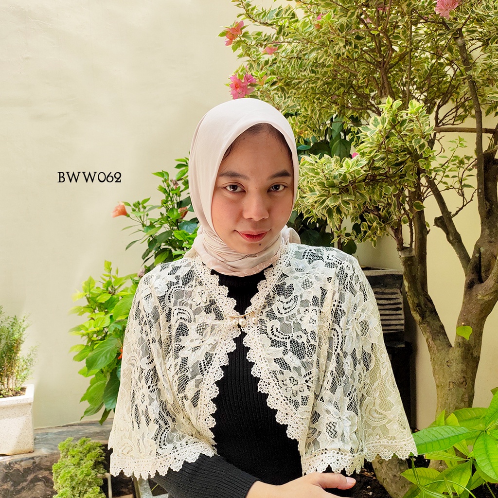 BOLERO WANITA TRENDY UNTUK ACARA PERNIKAHAN MODERN BWW062