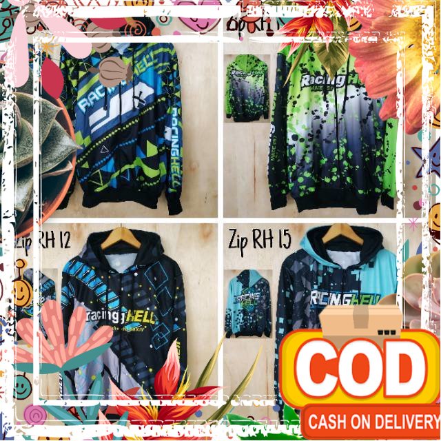 Jaket racing racertees hoodie racertees sweater racertees jaket distro racing cowok hoodie balap XXL