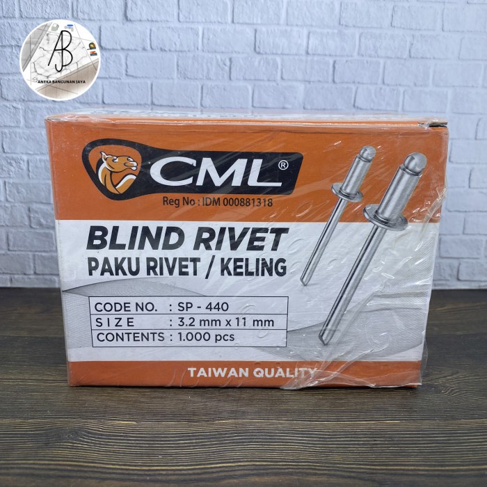 PAKU RIVET 440 CAMEL / PAKU RIFET / PAKU KELING / BLIND RIVET 440 CAMEL
