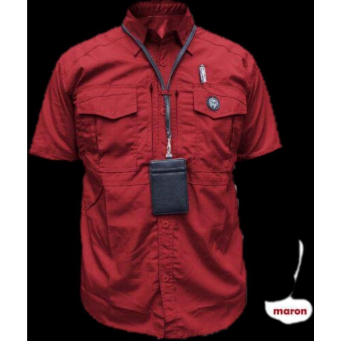 kemeja mtac pendek jumbo