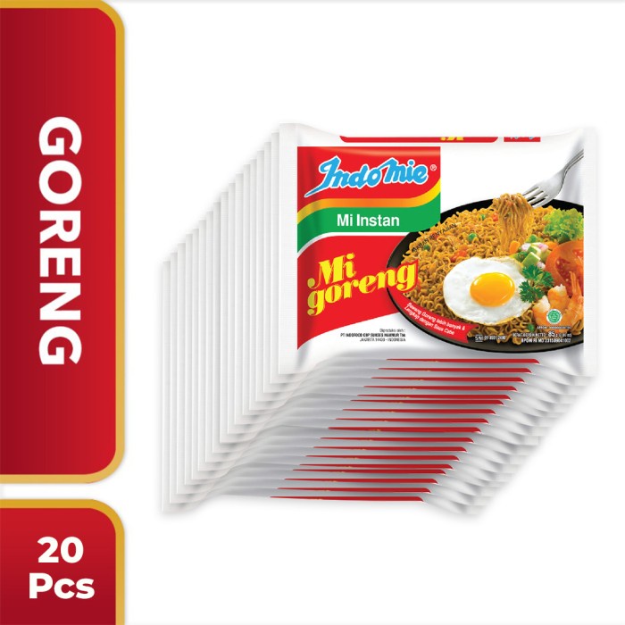 

Bundle 20 Pcs Indomie Goreng Spesial