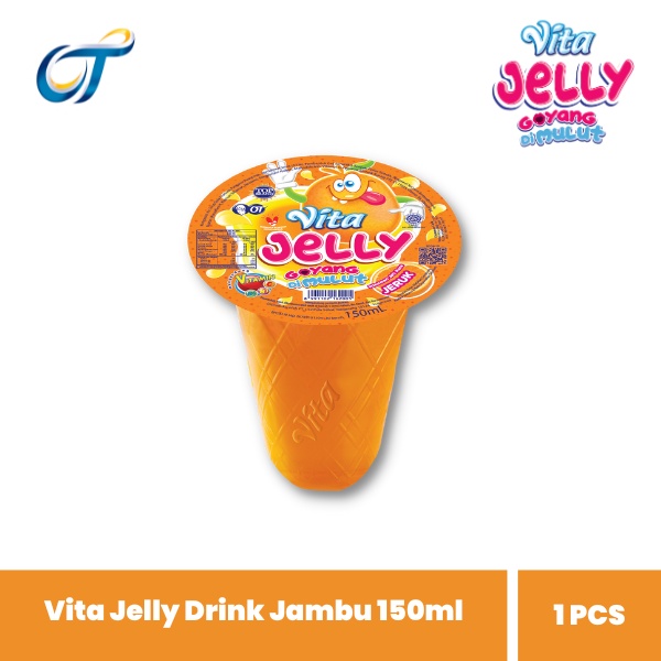 

Vita Jelly Drink - Jeruk 150ml - [1 Pcs]