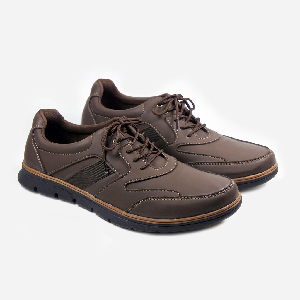 Rockvalley SHIPLEY Sepatu Pria N93.348 [ Hitam, Coklat &amp; Mocca ]RAMAYANA JAKTIM