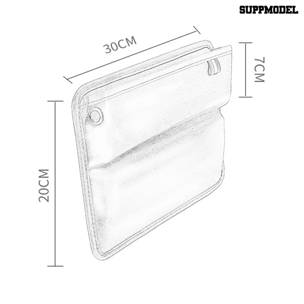 [SM Otomatis] Kotak Penyimpanan Mobil Lubang Pengisian Melebar Tas Bawah Akses Mudah Bantalan Beban Kursi Mobil Anti Air Celah Organizer Aksesori Otomatis