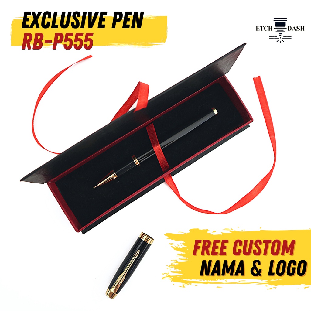 

Pulpen Hadiah Souvenir Promosi Perusahaan | Pulpen Custom - Exclusive Pen RB-P555