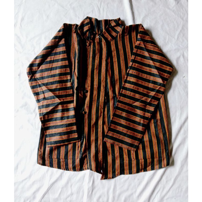 Lurik Baju surjan lurik jawa / Baju Lurik Pria / Baju Adat Jawa